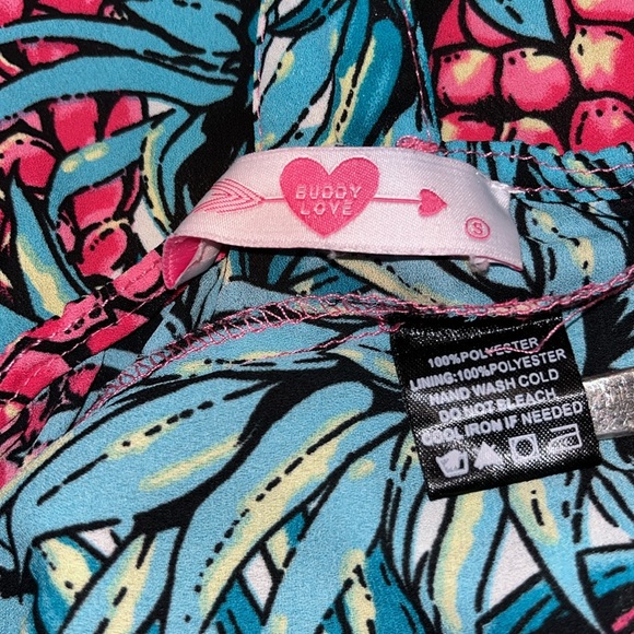 Buddy Love Pineapple 🍍 Print T-Back Muni Dress - Picture 9 of 10